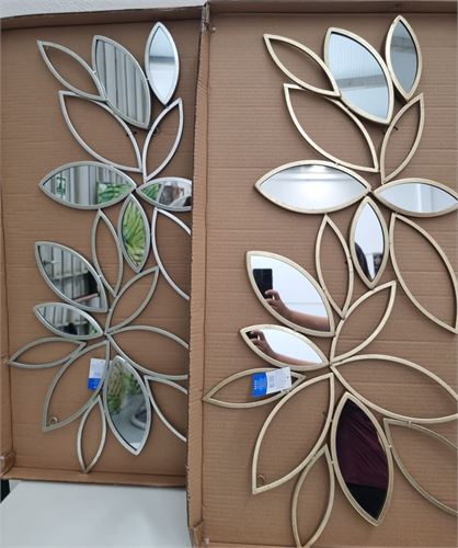 DP-176251 DECORAÇÃO DE PAREDE METAL 98X2,5X56,5 2MOD