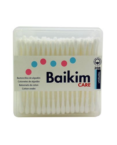 BAIKIM COTONETES 208 UN.ALGODAO VARA PAPEL
