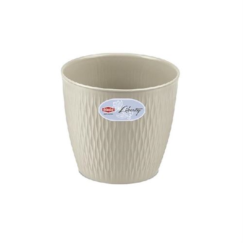 98387256 VASO LIBERTY BEGE Ø25X23 CM