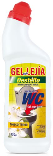 2768 DESTEL. LIMP. GEL C/LIX.750G LIMAO