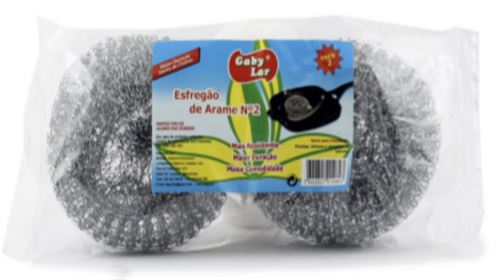 671032 ESFREGAO DE ARAME PK2