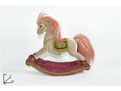 83392 CAVALO VELUDO 30CM