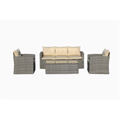 P071484660 MESA E SOFÁS JARDIM 7836 (SET/4PCS)