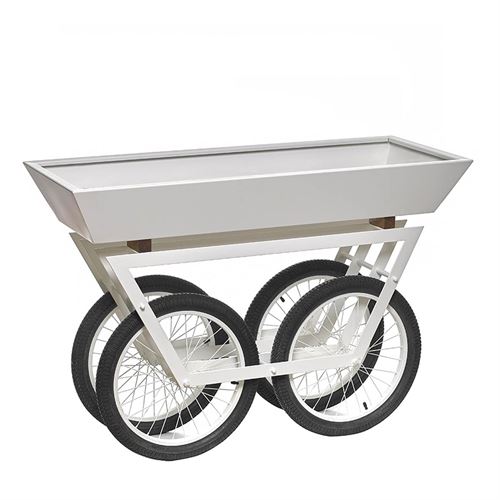 96335 CARRINHO EM METAL GR - BRANCO