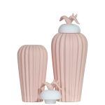 C49E- JARRA DAZIO TAMPA ANDORINHA 13X38CM