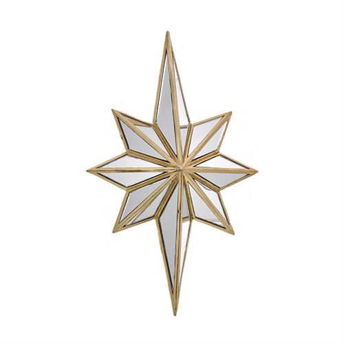 86202 ESTRELA C/ESPELHO POLIRESINA 36,5X22,5X5CM