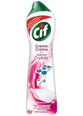 CIF CREME PINK FLOWERS 500ML