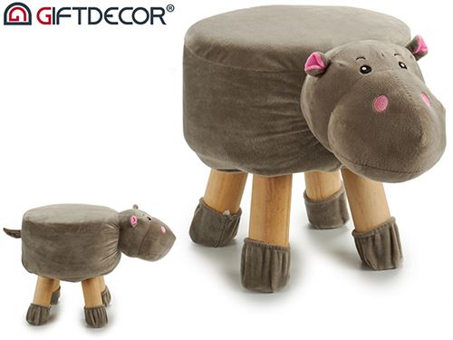 56668 BANCO INFANTIL HIPOPOTAMO