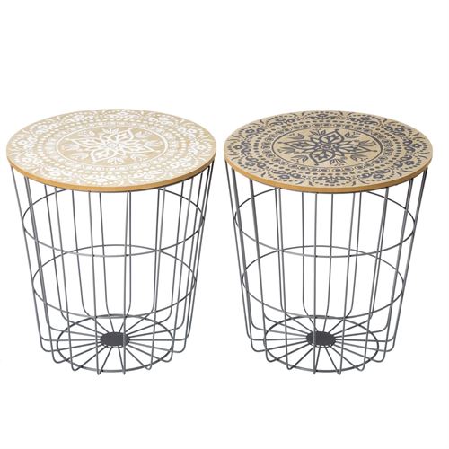 98064 MESA METAL/MADEIRA