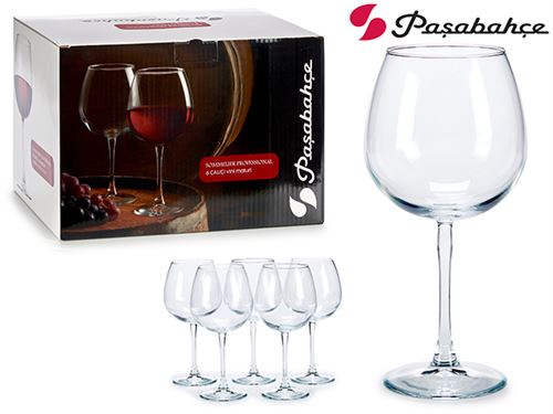 25005 COPO VIDRO CJ.6 ENOTECA 780CC