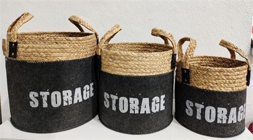 HZ14911200 C/3 CESTOS VERGA FELTRO