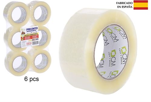 110015 FITA TRANSPARENTE 48X200