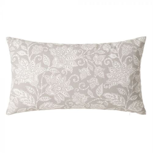 136487 ALMOFADA DELICATE ALG CINZA 50X30CM