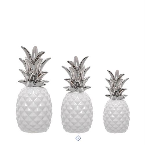 27060 ANANAS CERAMICA DECORATIVO