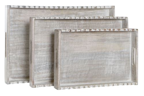 BD-182666 BANDEJA SET3 MANGA 53,3X35,5X5 DESGASTADO