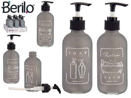 89448 DOSEADOR VDR CINZA 250ML RELAX