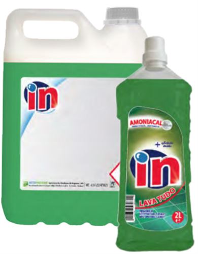 IN LAVA TUDO AMONIACAL 2LT CX9