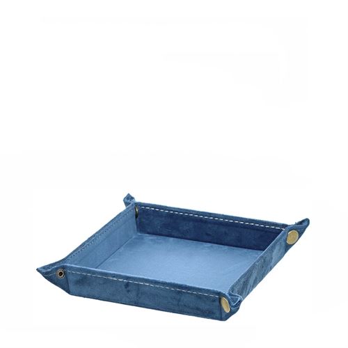 84253 DESPEJA BOLSOS PELE SINTETICA AZUL 3X16X16