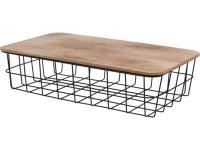 MA1000150 CESTO MDF/MTL 40X23X10CM.