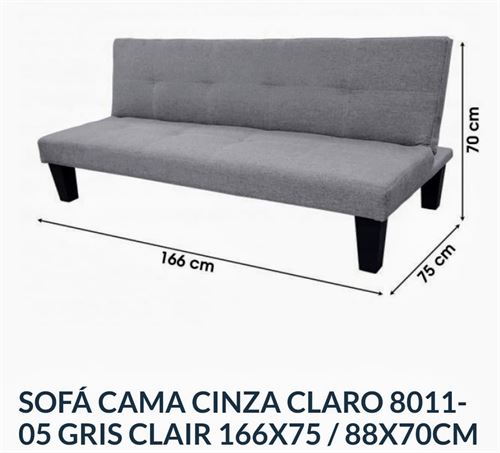 151105 CANAPE 166X75/80X70CM