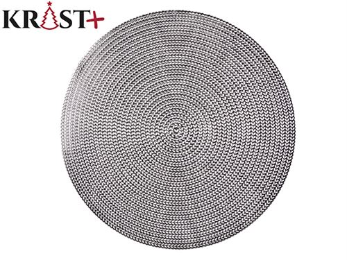 INDIVIDUAL PVC PRATA 38CM