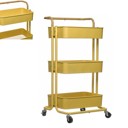 52557 CARRINHO COZINHA METAL