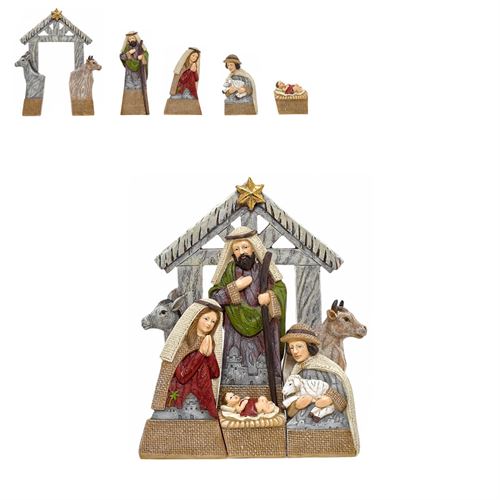 81073 PRESEPIO POLIRESINA
