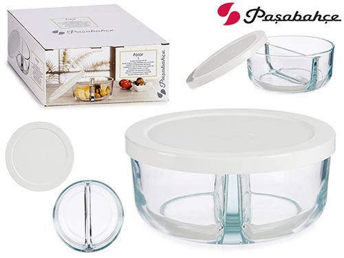 44231 CAIXA VDR C/DIVISORIA 16X16X7CM