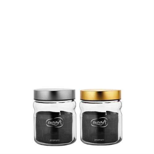 500074 FRASCO COM TAMPA METAL 900ML