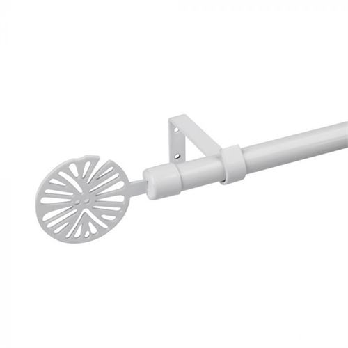 800198 VARAO EXTENSIVEL 160-300MT BRANCO MTL