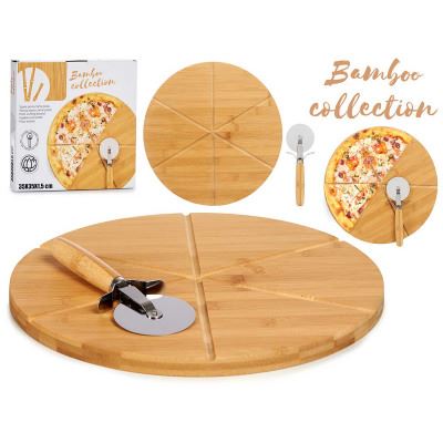 81337 TABUA PIZZA BAMBU 35CM