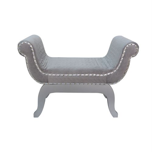 11628955 BANQUETA CINZA 91X40X65,50CM