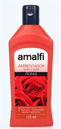 6097 AMALFI AMBIENTADOR GOTA A GOTA ROSAS 125ML