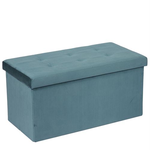 23281 BANQUETA VELUDO 76X38X38CM