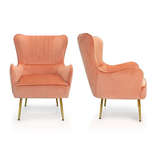 12998328 CADEIRÃO CORAL 75X83X100CM SKY1984-117 ZM6005