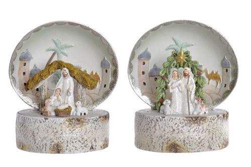 NV-160721 NTL PRESEPIO RESINA C/LED