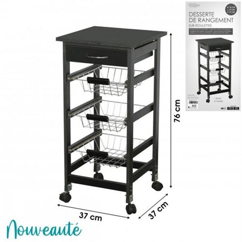 400103 CARRINHO COZINHA 37X37X76CM