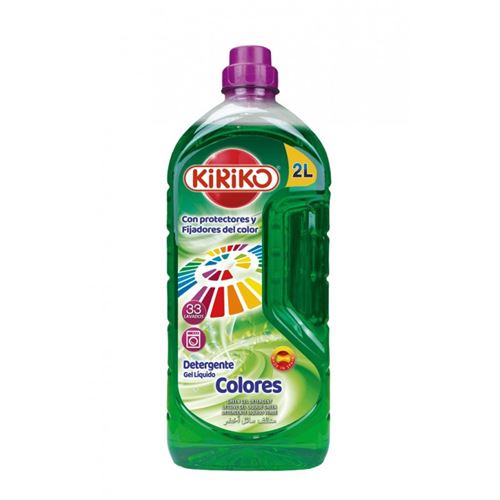 KIRIKO DET. GEL LIQ. VERDE ROUPA COR 2LT