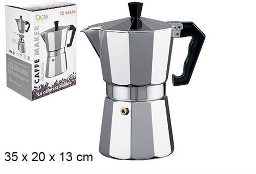 108038 CAFETEIRA ALUMNIO 12 CHAVENAS