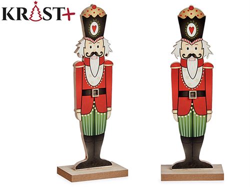 91624 SOLDADO QUEBRA NOZES MADEIRA 30CM