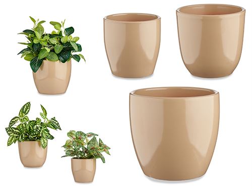 34901 C/3 VASOS CERAMICA