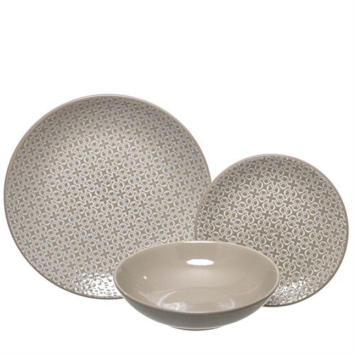 24258 SERVIÇO GRES 18 PÇS CREME