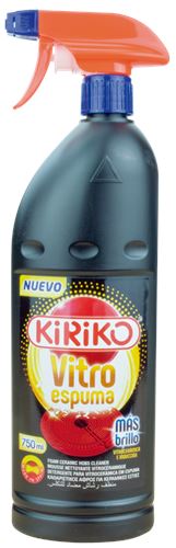 KIRIKO DET. EM ESPUMA P/VITROCERAMICAS 750ML