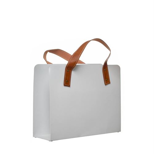 94102 PORTA REVISTAS METAL PELE SINTETICA  C 35,00 L 10,00 A 26,00