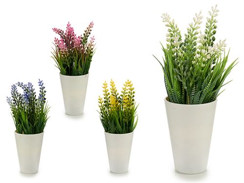 55292 VASO LAVANDA ARTIFICIAL