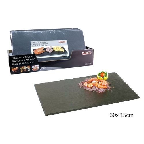 8180015 TÁBUA ARDÓSIA 30X15CM
