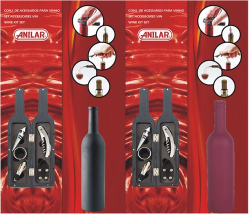 XH1421 CONJ. ACESSORIOS VINHOS