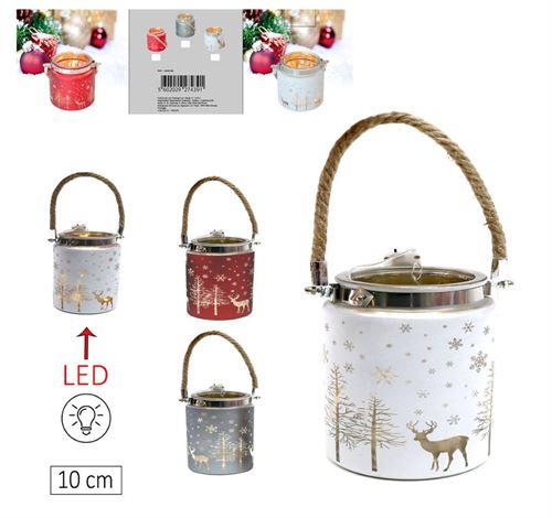 10AB3396 NTL PORTA VELAS C/LUZ