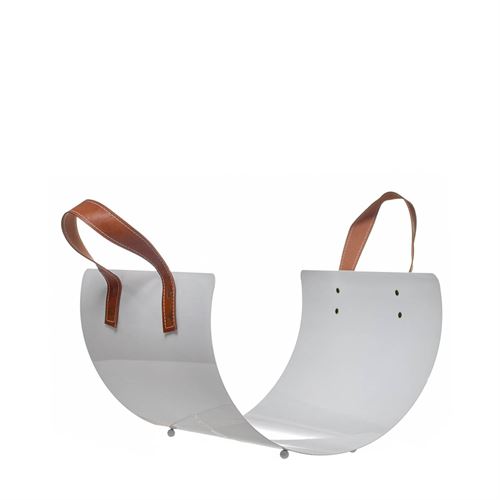 94103 PORTA LENHA METAL PELE SINTETICA  C 36,00 L 35,00 A 25,00