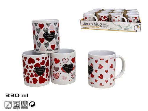 974196 CANECA CERAMICA NAMORADOS